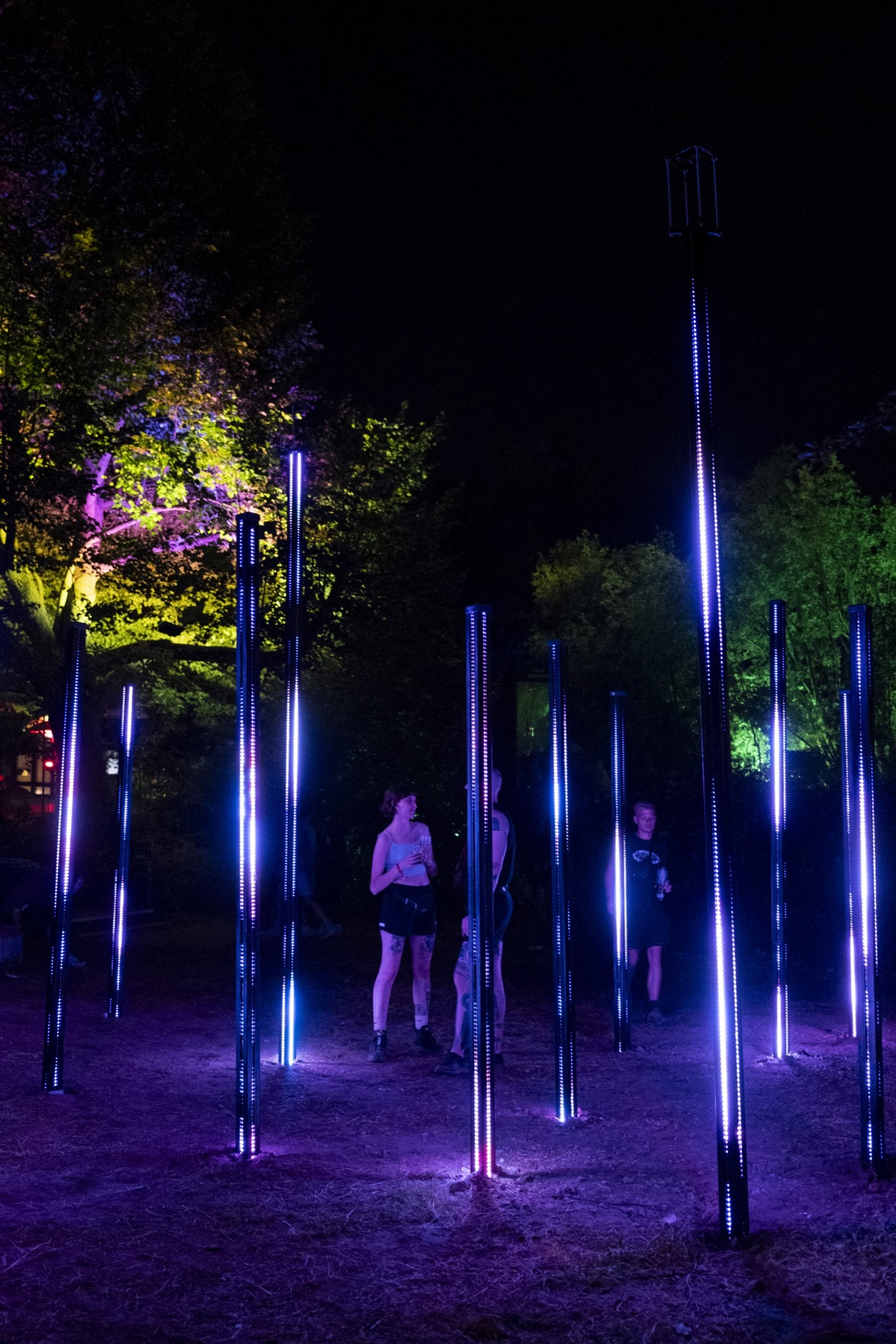 Lichtsäulen 2